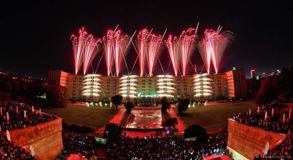 Feuerwerk zum 100-jährigen Jubiläum der Goethe-Universität