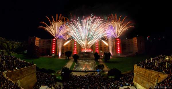 Feuerwerk zum 100-jährigen Jubiläum der Goethe-Universität