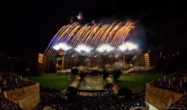 Feuerwerk zum 100-jährigen Jubiläum der Goethe-Universität