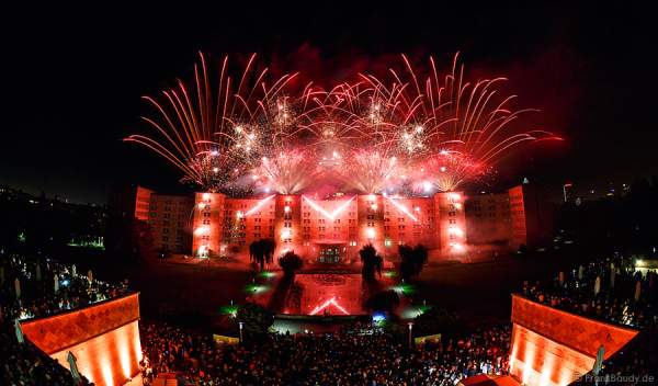 Feuerwerk zum 100-jährigen Jubiläum der Goethe-Universität