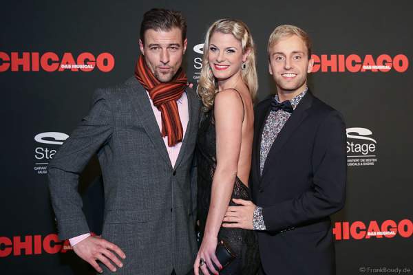 Jens Abel, Ellen Wawrzyniak und Victor Petersen