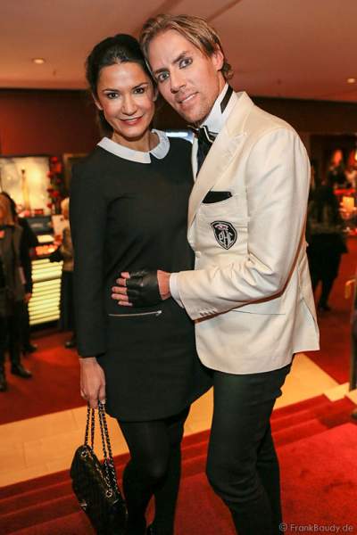 Schauspielerin Mariella Ahrens und Jens Hilbert