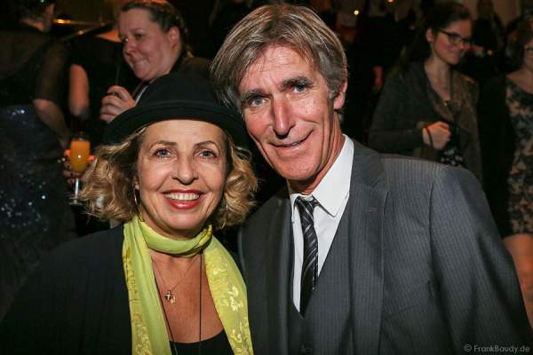 Schauspielerin Michaela May und und Ehemann Bernd Schadewald