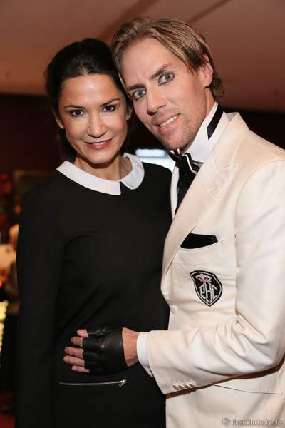 Schauspielerin Mariella Ahrens und Jens Hilbert