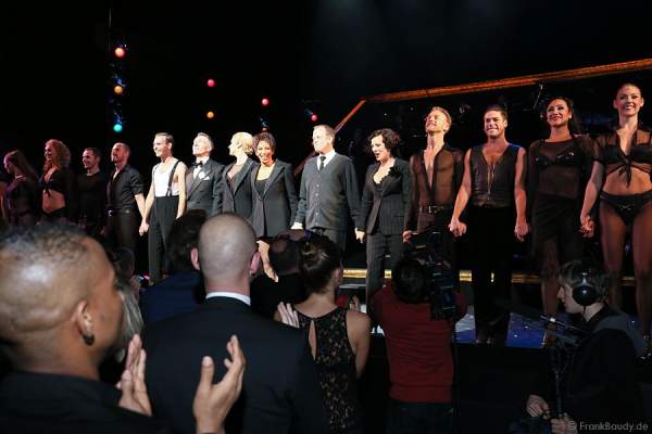 Schlussapplaus bei der Premiere von Chicago