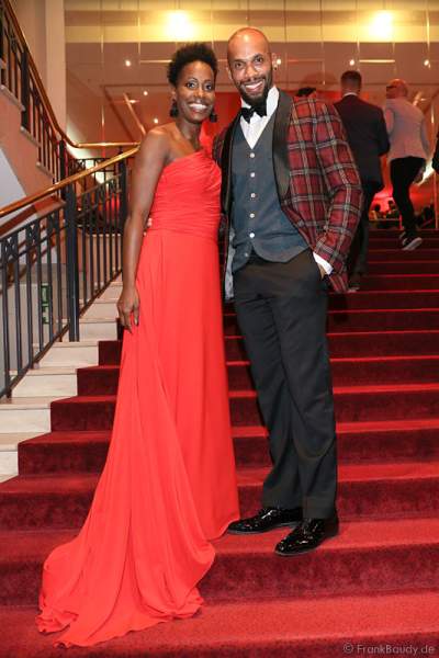 Musicaldarsteller Nyassa Alberta und Gino Emnes