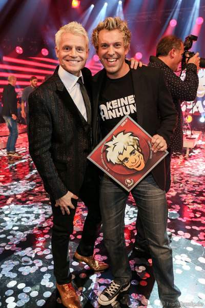 Guido Cantz und Comedian Sascha Grammel bei Verstehen Sie Spaß? 2014 in Offenburg