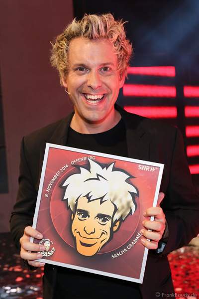 Comedian Sascha Grammel bei Verstehen Sie Spaß? 2014 in Offenburg