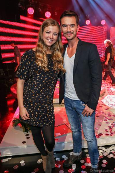 Nina Eichinger und Florian Silbereisen bei Verstehen Sie Spaß? 2014 in Offenburg