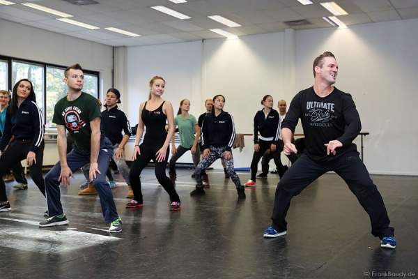 Übungsraum von Holiday on Ice