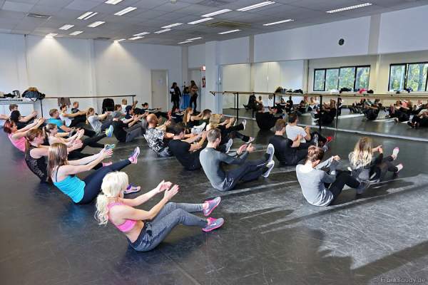 Übungsraum von Holiday on Ice