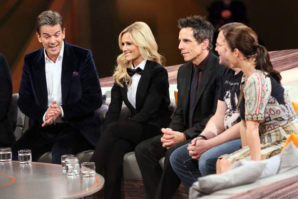 Markus Lanz, Helene Fischer, Ben Stiller