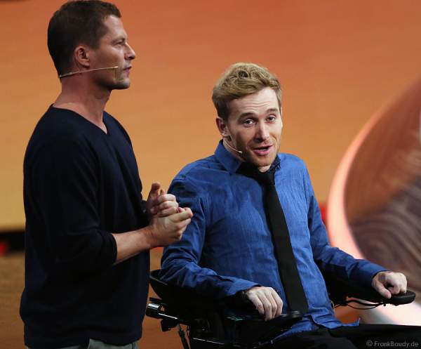 Samuel Koch mit Til Schweiger