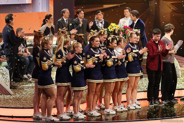 Abschlussbild letzte Sendung "Wetten, dass..?" Nürnberg 2014