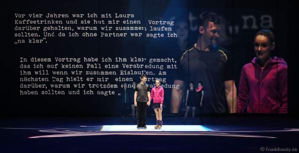 Justin Gaumond und Laura Doty bei Holiday on Ice PASSION