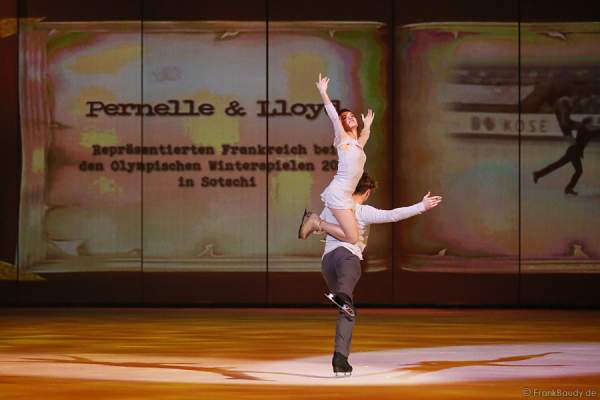 Pernelle Carron und Lloyd Jones bei Holiday on Ice PASSION