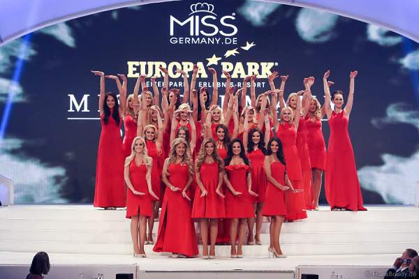 Miss Baden-Württemberg 2015 - Céline Willers, Miss Berlin 2015 - Klaudia Kojouharova, Miss Bremen 2015 - Denise Diek, Miss Hessen 2015 - Mareike Kiel, Miss Mecklenburg-Vorpommern 2015 - Aileen Tetzlaff, Miss Niedersachsen 2015 - Charlotte Kramer, Miss Nordrhein-Westfalen 2015 - Carmen Mercedes Kroll, Miss Pearl.tv 2015 - Olga Hoffmann, Miss Photogenic 2015 - Laura Schulzik, Miss Sachsen 2015 - Josephin Frenzel, Miss Süddeutschland 2015 - Elena Kilb, Miss Thüringen 2015 - Doreen Gräßler, Miss Bayern 2015 - Julia Kraml, Miss Brandenburg 2015 - Lisa Wargulski, Miss Hamburg 2015 -  Cheyenna Mangelsen, Miss Internet 2015 - Nicola Koska, Miss Mitteldeutschland 2015 - Jasmin Gumpl, Miss Norddeutschland 2015 - Luana Rodriguez, Miss Ostdeutschland 2015 - Charlotte Kuhn, Miss Rheinland-Pfalz 2015 - Johanna Orthey, Miss Saarland 2015 - Selina Metzger, Miss Schleswig-Holstein 2015 - Lynn Schlüter, Miss Südwestdeutschland 2015 - Sandra Kohns, Miss Westdeutschland 2015 - Katharina Laible beim Miss Germany 2015 Finale im Europa-Park