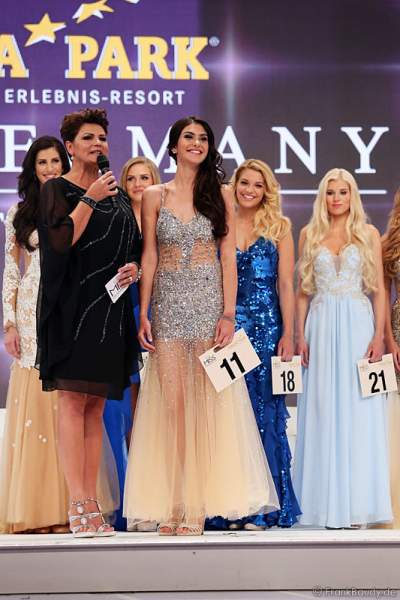 Klaudia Kojouharova, Miss Berlin 2015, beim Miss Germany 2015 Finale im Europa-Park