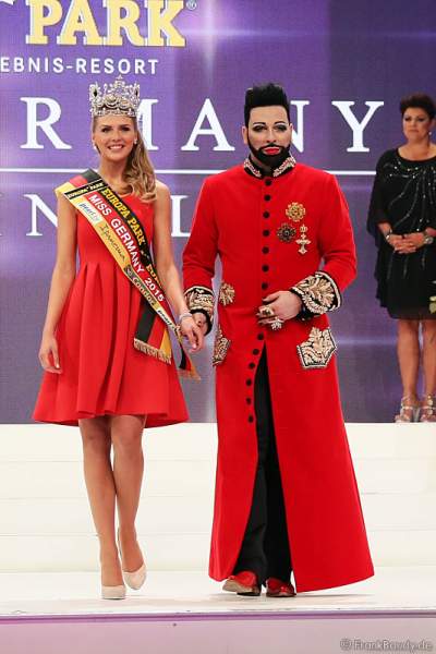 Harald Glööckler krönt Miss Germany 2015 Olga Hoffmann