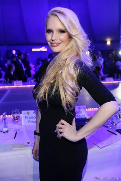 Mirja du Mont beim Miss Germany 2015 Finale im Europa-Park