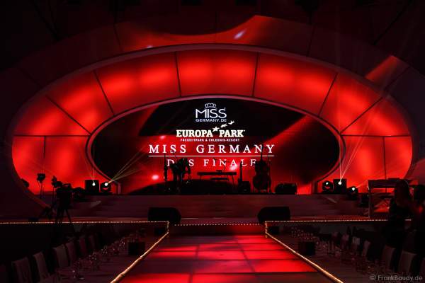 Die Bühne beim Miss Germany 2015 Finale im Europa-Park