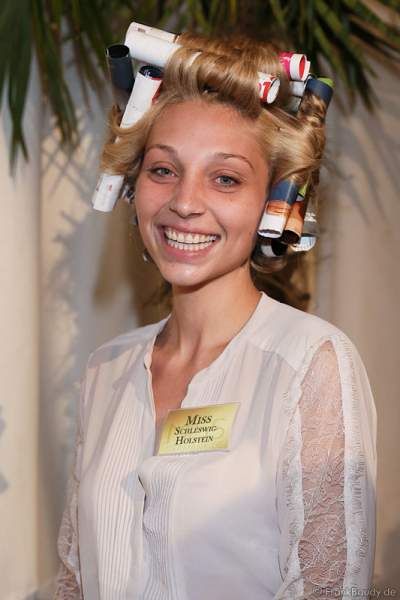 Lynn Schlüter, Miss Schleswig-Holstein 2015, Backstage beim Miss Germany 2015 Finale