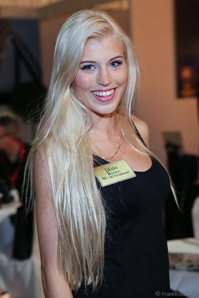 Céline Willers, Miss Baden-Württemberg 2015, Backstage beim Miss Germany 2015 Finale