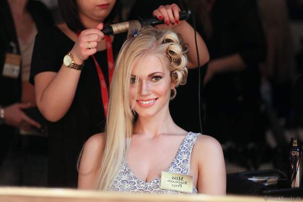Johanna Orthey, Miss Rheinland-Pfalz 2015, Backstage beim Miss Germany 2015 Finale