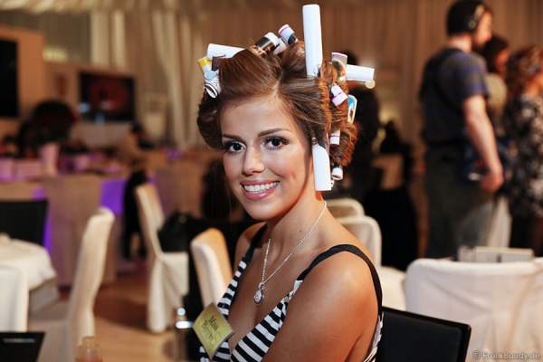 Vize-Miss Germany 2015 - Julia Kraml (Miss Bayern 2015), Backstage beim Miss Germany 2015 Finale