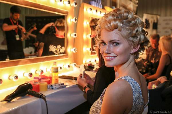Johanna Orthey, Miss Rheinland-Pfalz 2015, Backstage beim Miss Germany 2015 Finale