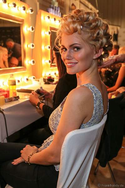 Johanna Orthey, Miss Rheinland-Pfalz 2015, Backstage beim Miss Germany 2015 Finale