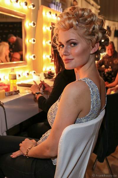 Johanna Orthey, Miss Rheinland-Pfalz 2015, Backstage beim Miss Germany 2015 Finale