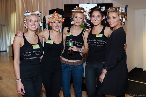 Nicola Koska - Miss Internet 2015, Céline Willers - Miss Baden-Württemberg 2015, Charlotte Kramer, Sandra Kohns - Miss Südwestdeutschland 2015