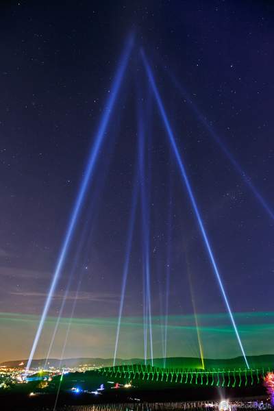 Lichtshow Weinbergnacht 2015 Bad Dürkheim