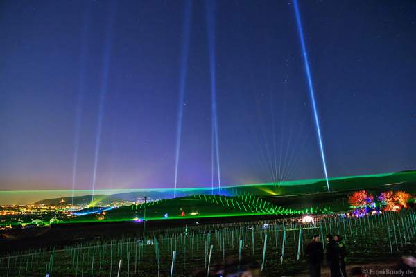 Lichtshow Weinbergnacht 2015 Bad Dürkheim