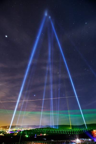 Lichtshow Weinbergnacht 2015 Bad Dürkheim