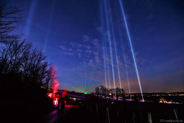 Lichtshow Weinbergnacht 2015 Bad Dürkheim