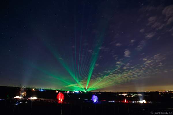 Lichtshow Weinbergnacht 2015 Bad Dürkheim