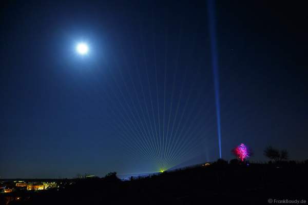 Lichtshow Weinbergnacht 2015 Bad Dürkheim