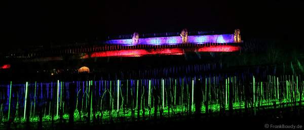 Lichtshow Weinbergnacht 2015 Bad Dürkheim