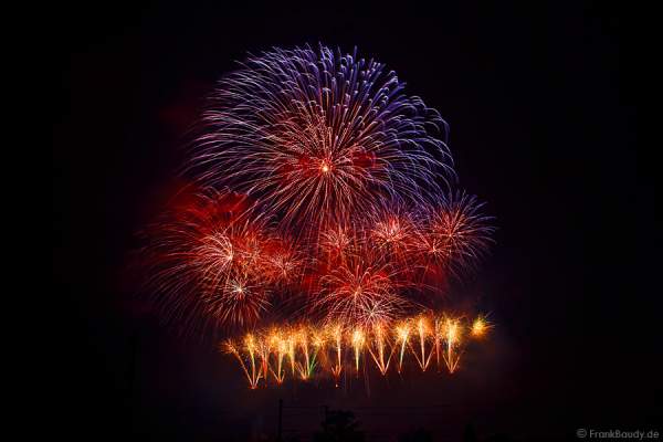 Feuerwerk Sonnwendfeier Oensingen 2015