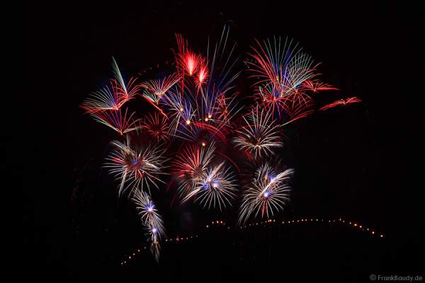 Feuerwerk Sonnwendfeier Oensingen 2015