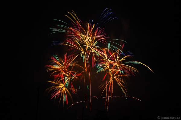 Feuerwerk Sonnwendfeier Oensingen 2015