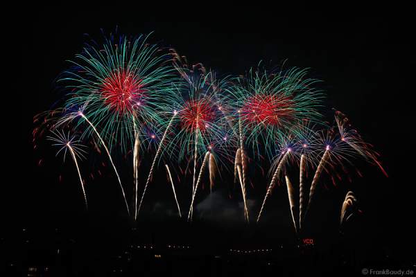 Feuerwerk Sonnwendfeier Oensingen 2015