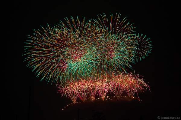 Feuerwerk Sonnwendfeier Oensingen 2015