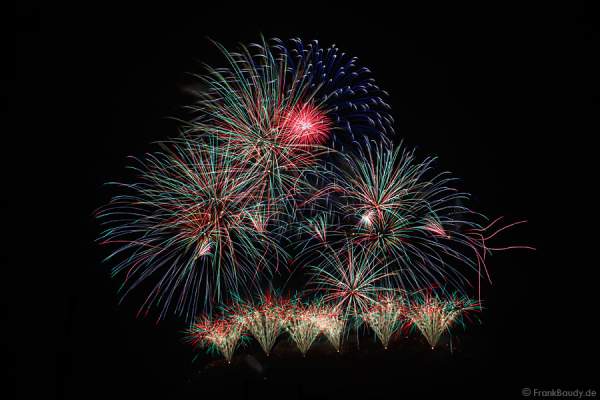 Feuerwerk Sonnwendfeier Oensingen 2015