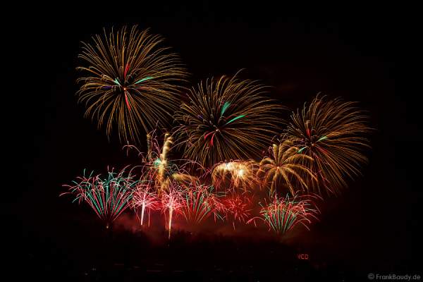 Feuerwerk Sonnwendfeier Oensingen 2015