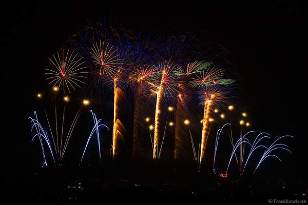 Feuerwerk Sonnwendfeier Oensingen 2015