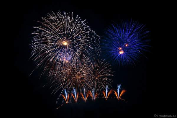 Feuerwerk Sonnwendfeier Oensingen 2015