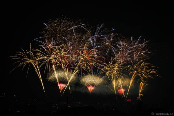 Feuerwerk Sonnwendfeier Oensingen 2015